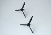 Finishing the propellers