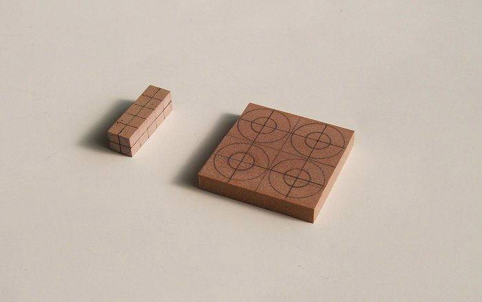 Material blocks for the float trolley tires