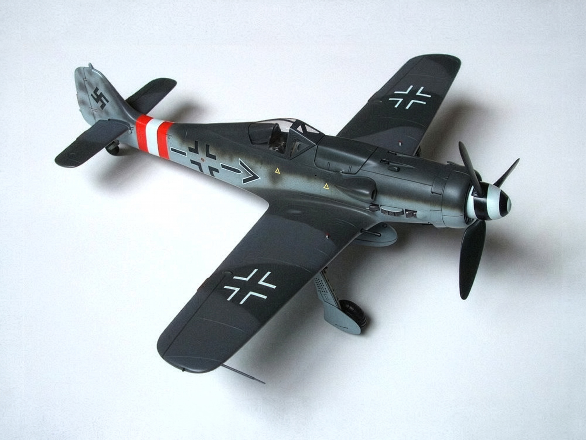 完成した Fw 190 D-9 ソリッドモデル